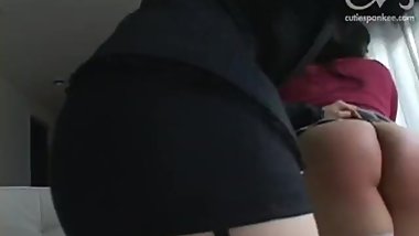 Pervy japanese mom spanked 2