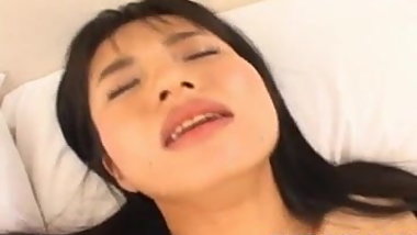 Momo Junna gets fingers, tongue and phallus in hairy love bo