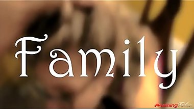 Every young mom blows son apprehensively