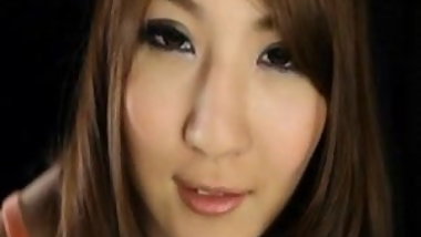 Momoka Nishina palys with boobs and dildo