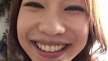 Reira has hairy nooky fucked with finger