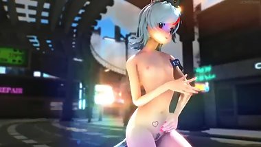 MOMOLAND(e??e??ez?e“?) _ BAAM [Luna Officer] MMD