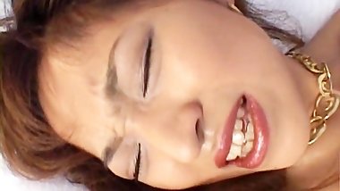 Horny japanese mature babes sucking part3